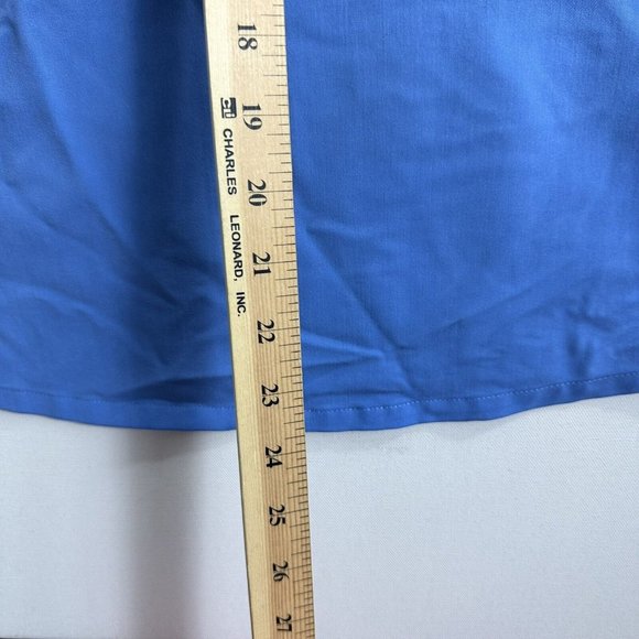 Figs Catarina Single Pocket Solid Blue Scrub Top Womens Size‎ XXS Uniform ￼ - Picture 8 of 9